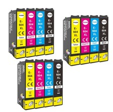 12 cartucce di inchiostro 604